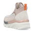 Rieker 48053-31 Womens Wedge Zip Trainer in Rose/Multi